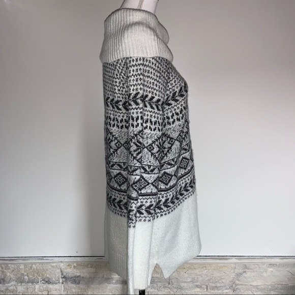 Calvin Klein Knit Mock Cowl Turtleneck Sweater - Picture 3 of 7